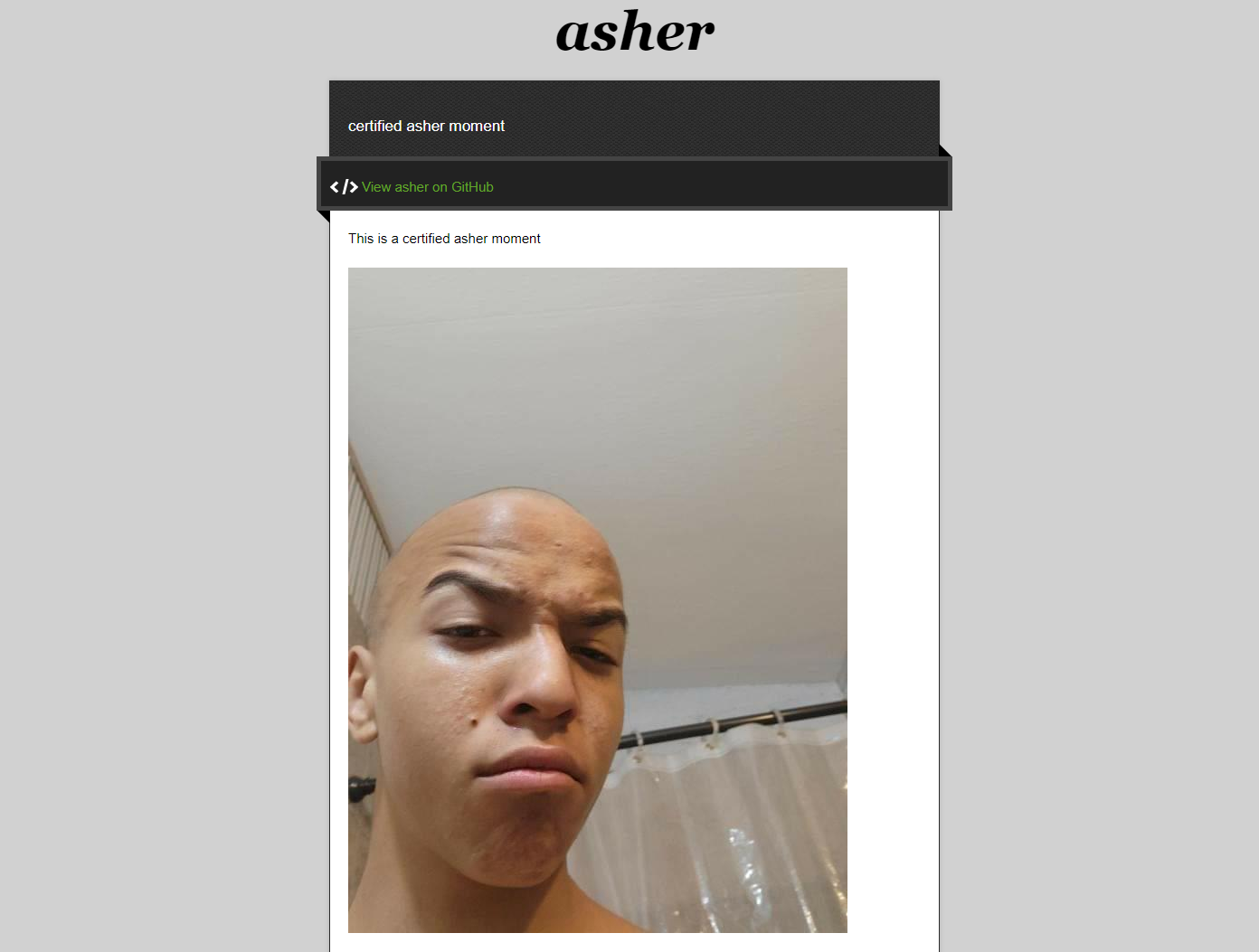 A theme change to make asher fancy